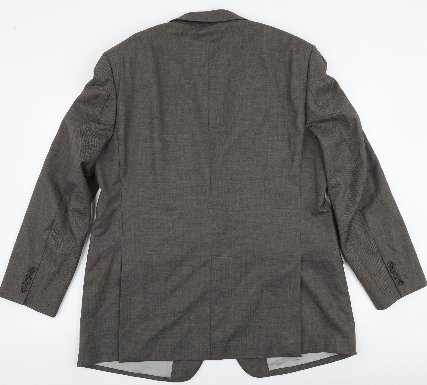 Marks and Spencer Mens Grey  Viscose Jacket Suit Jacket Size M