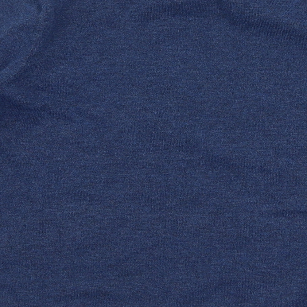Primark Womens Blue High Neck  Polyester Pullover Jumper Size XL