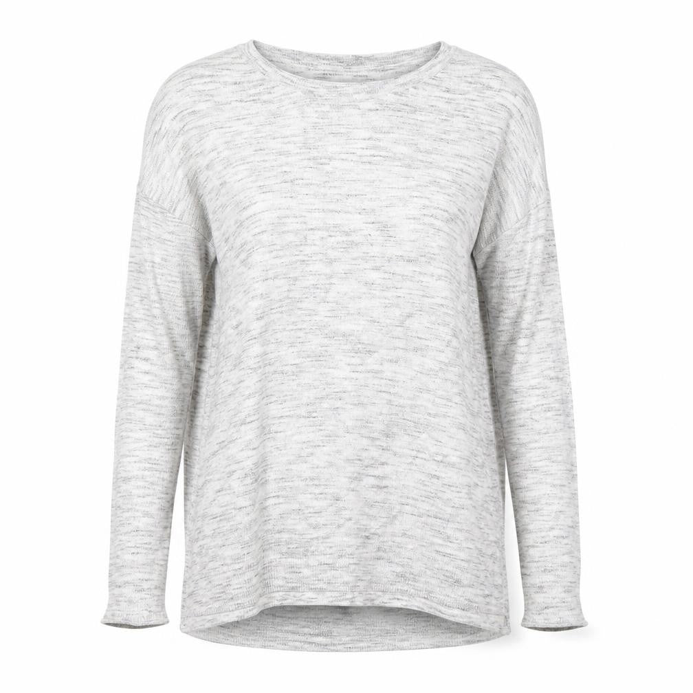 H&M Womens Grey Round Neck  Acrylic Pullover Jumper Size XS