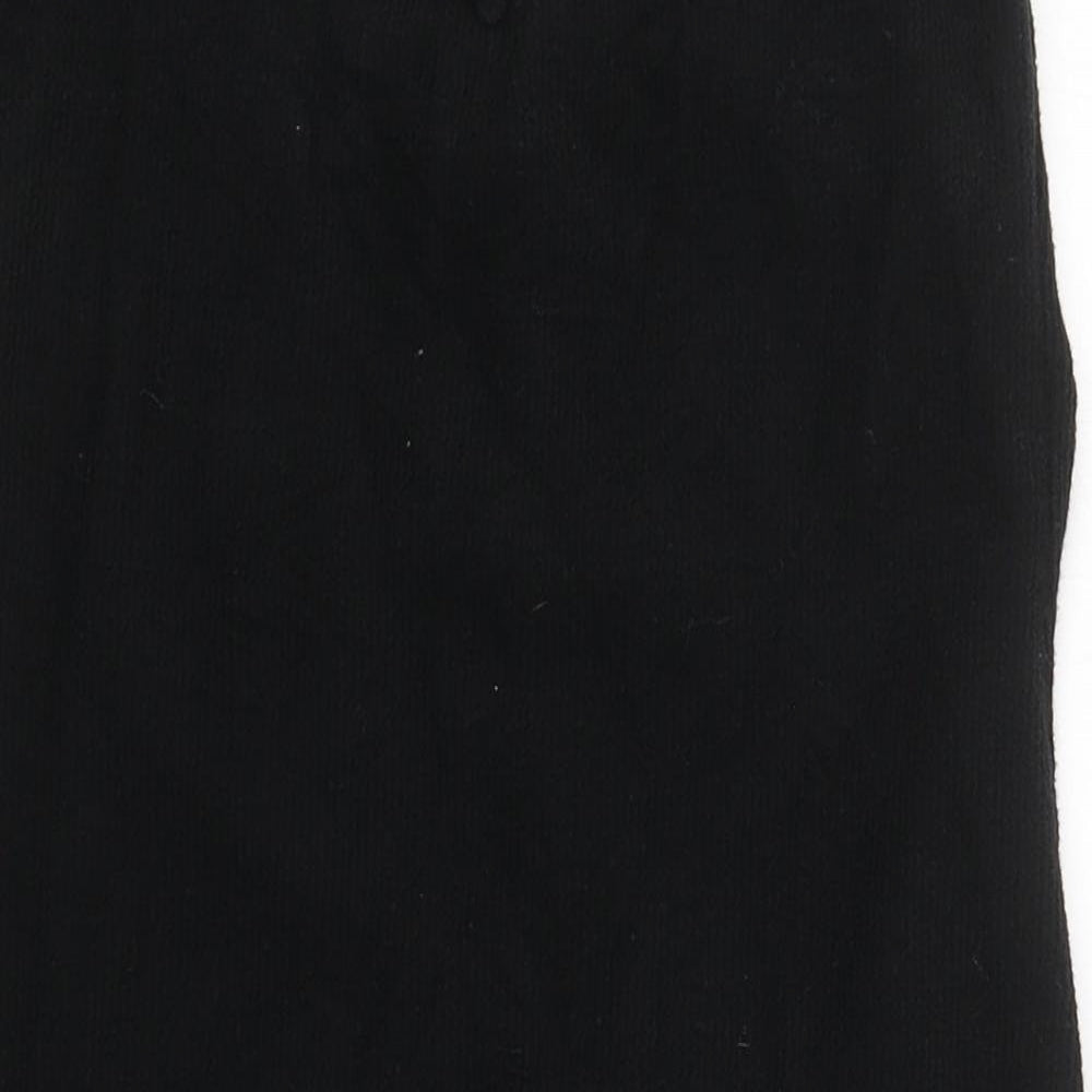 H&M Womens Black  Polyester Bodycon  Size S  Sweetheart