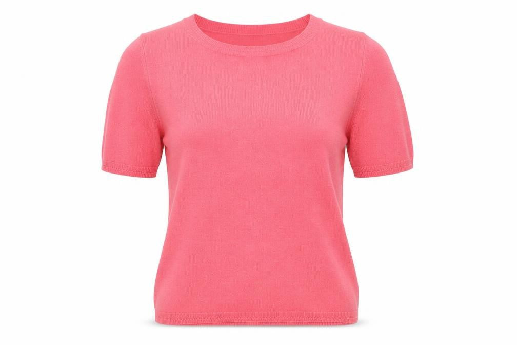 Marks & Spencer Womens Pink Round Neck  Acrylic Pullover Jumper Size 12