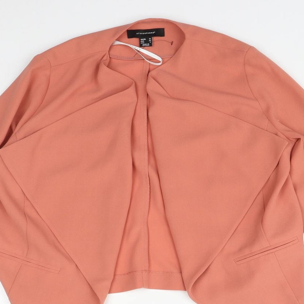 Atmosphere Womens Orange   Jacket  Size 10