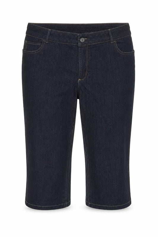 Monsoon Womens Blue  Cotton Cropped Jeans Size 40 in L21 in Regular Zip
