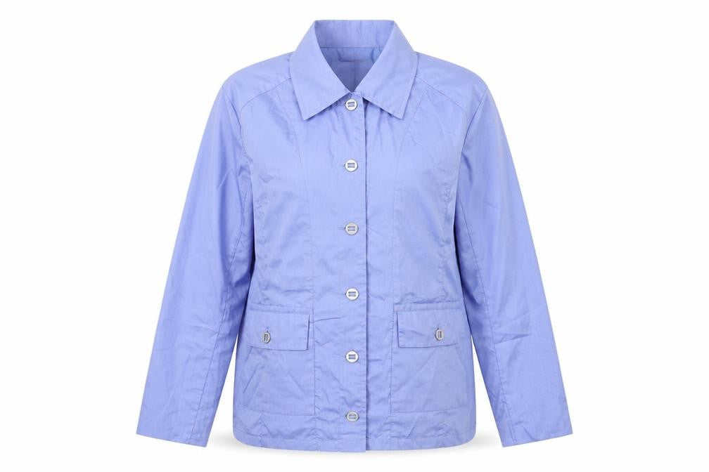 Castle of Ireland Womens Blue   Jacket  Size 14  Button