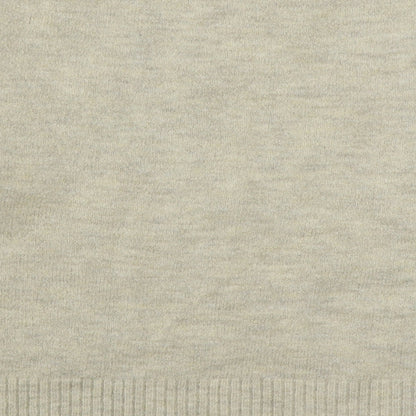 New Look Womens Beige Round Neck  Acrylic Pullover Jumper Size S