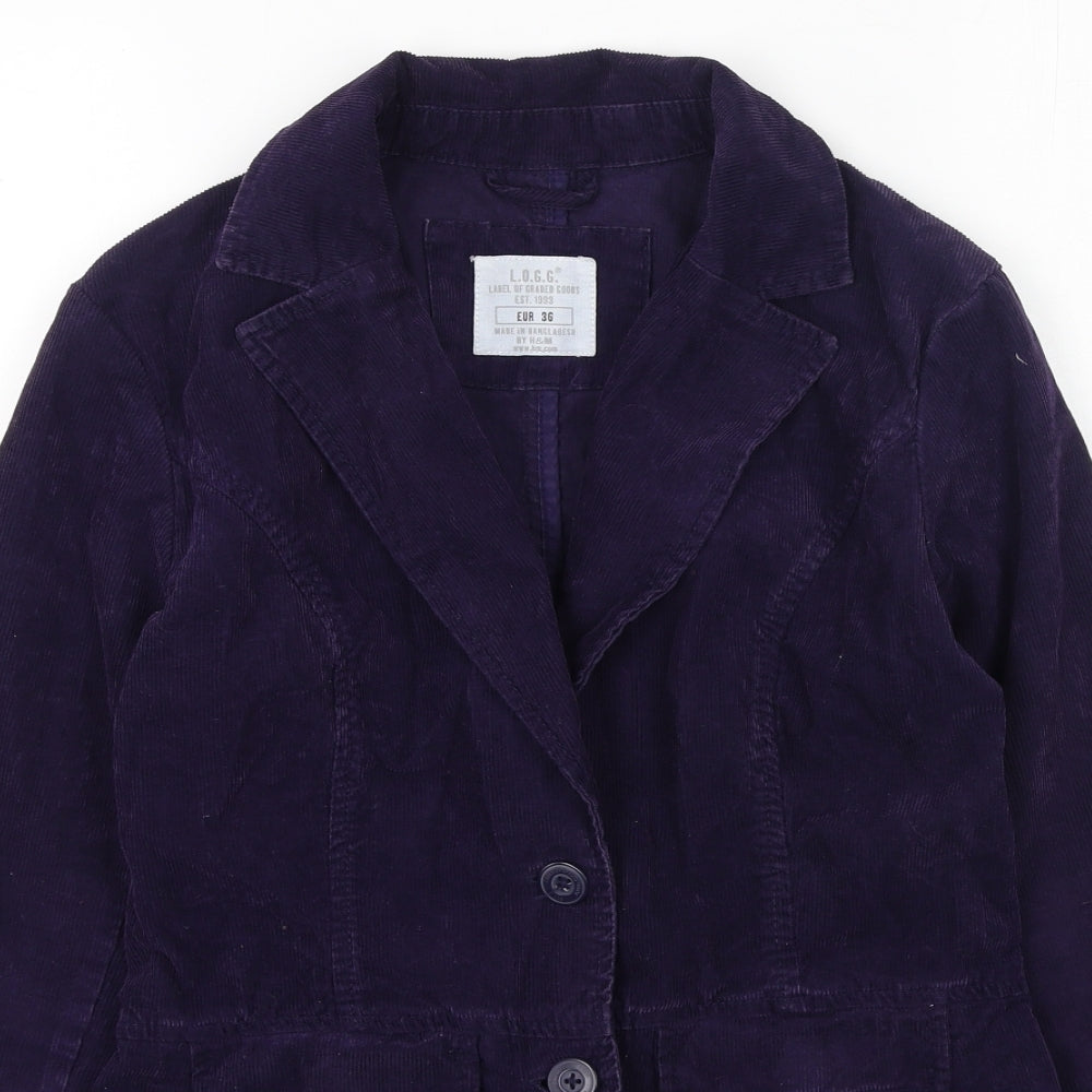 H&M Womens Blue   Jacket  Size 36