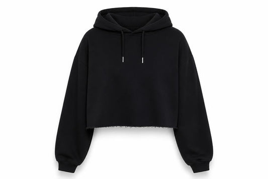 Select Womens Black  Polyester Pullover Hoodie Size S