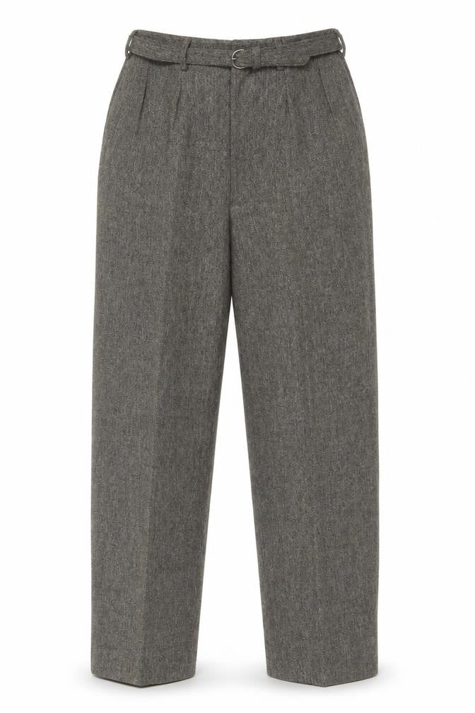Preworn Womens Brown  Acrylic Trousers  Size 30 in L31 in Regular Hook & Eye