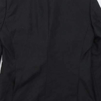 1860 Menswear Mens Grey  Polyester Jacket Suit Jacket Size 38