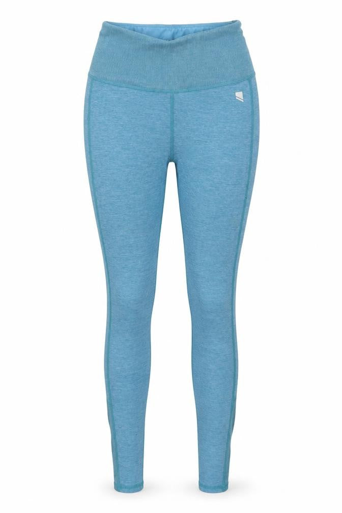 George Womens Blue  Polyester Compression Leggings Size 4 L24 in Regular