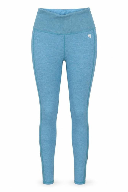 George Womens Blue  Polyester Compression Leggings Size 4 L24 in Regular