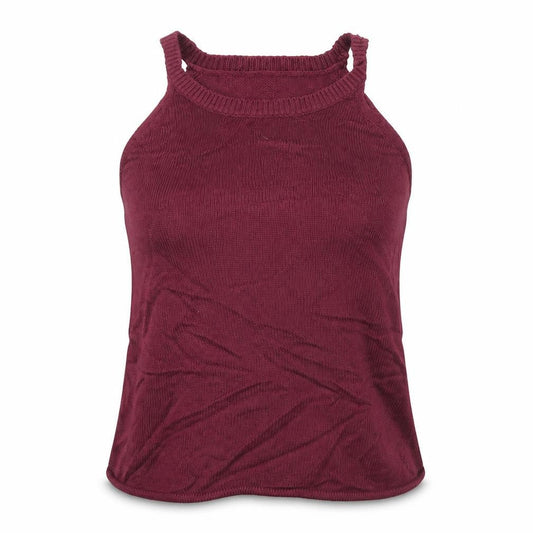 Atmosphere Womens Purple Crew Neck  Acrylic Vest Jumper Size 8