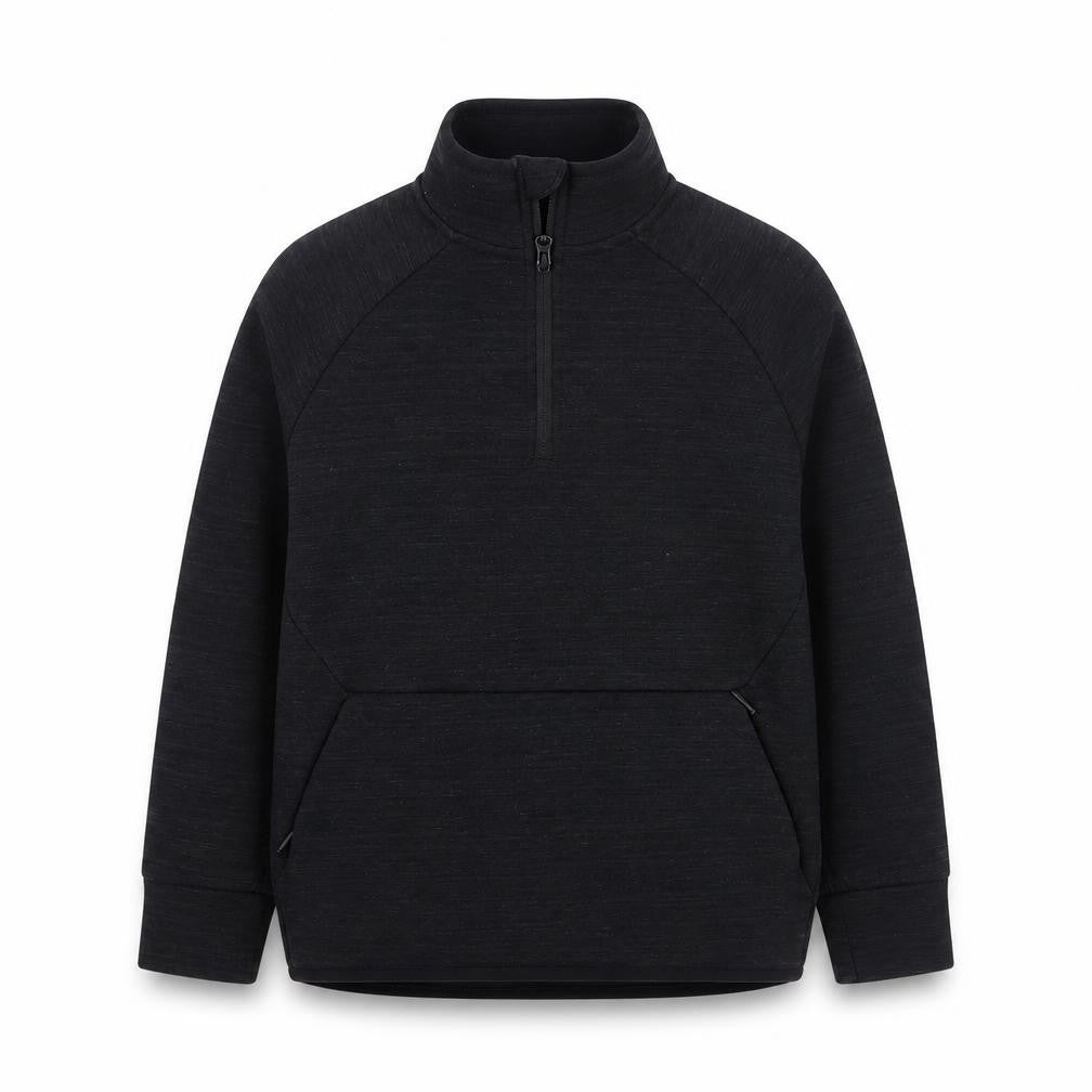 Dunnes Boys Black  Polyester Pullover Sweatshirt Size 6-7 Years  Zip