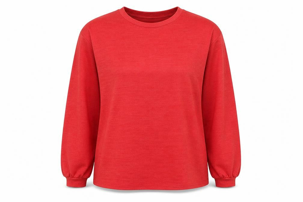Dunnes Stores Womens Red  Polyester Pullover Sweatshirt Size M