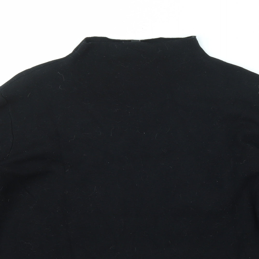 George Womens Green High Neck  Acrylic Pullover Jumper Size XL