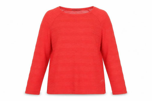 George Womens Red Round Neck  Polyester Pullover Jumper Size 14