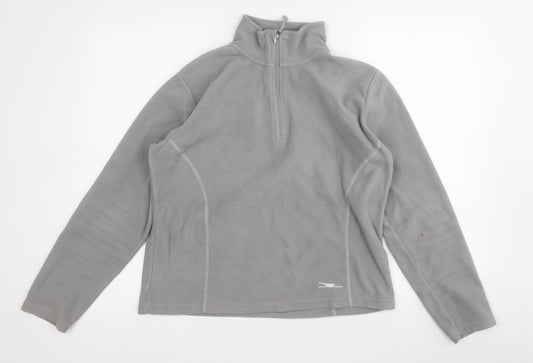 Crane Womens Grey   Jacket  Size M  Zip