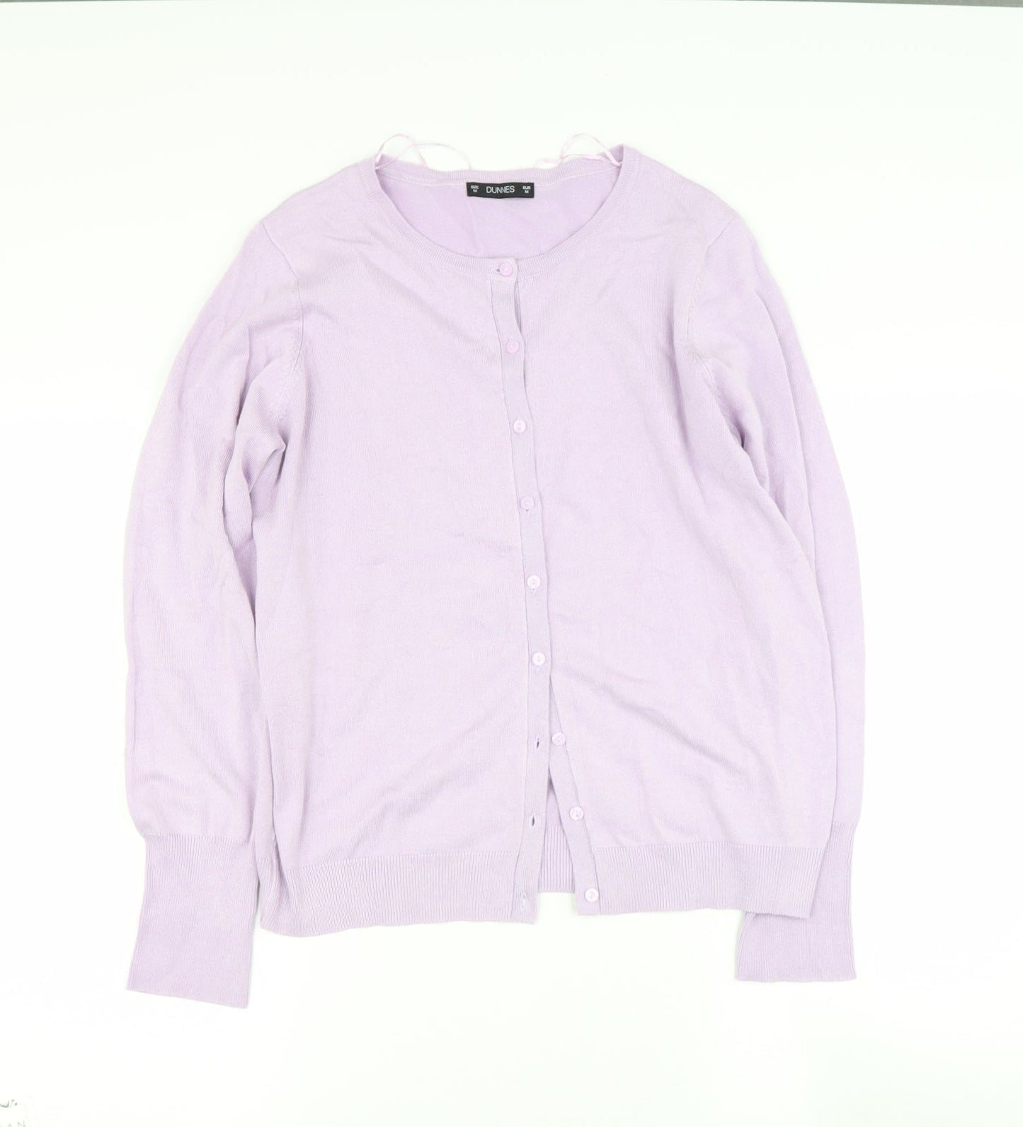 Dunnes Stores Womens Purple Round Neck  Viscose Cape Jumper Size M