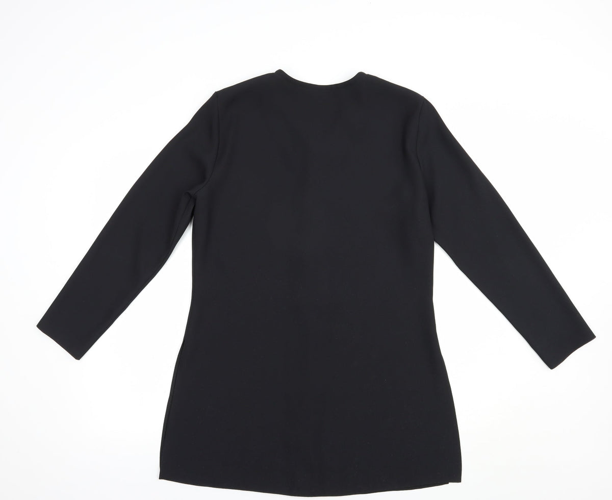 Berkertex Womens Black   Jacket Blazer Size 12  Button
