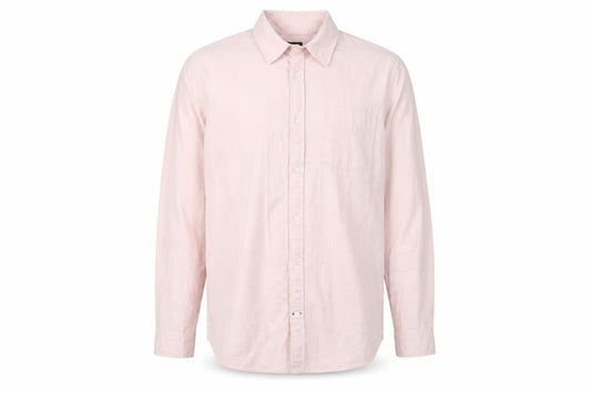 Gap Mens Pink  Polyester  Button-Up Size L Collared Button