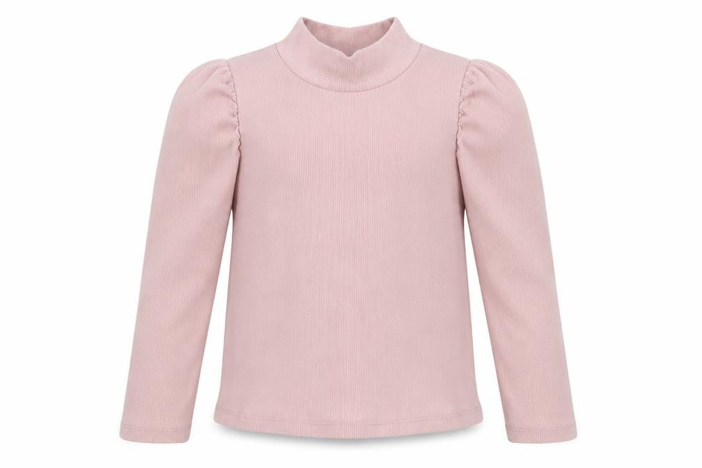 Gap Girls Pink High Neck  Cotton Pullover Jumper Size 4 Years  Pullover