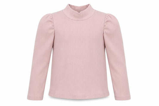 Gap Girls Pink High Neck  Cotton Pullover Jumper Size 4 Years  Pullover