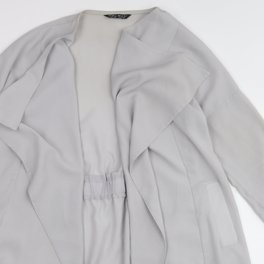 select  Womens Grey   Jacket Coat Size 10