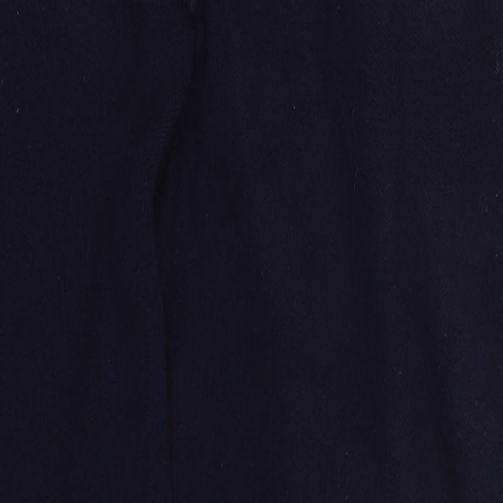 Zara Womens Blue  Viscose Sweatpants Trousers Size M L27 in Regular Drawstring