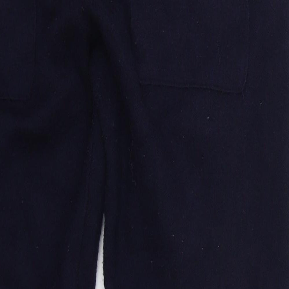 Zara Womens Blue  Viscose Sweatpants Trousers Size M L27 in Regular Drawstring