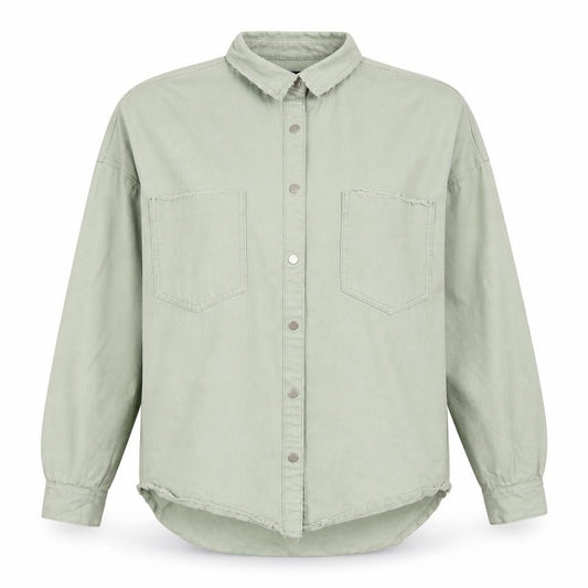 Missguided Womens Green   Jacket  Size 6  Button - New York