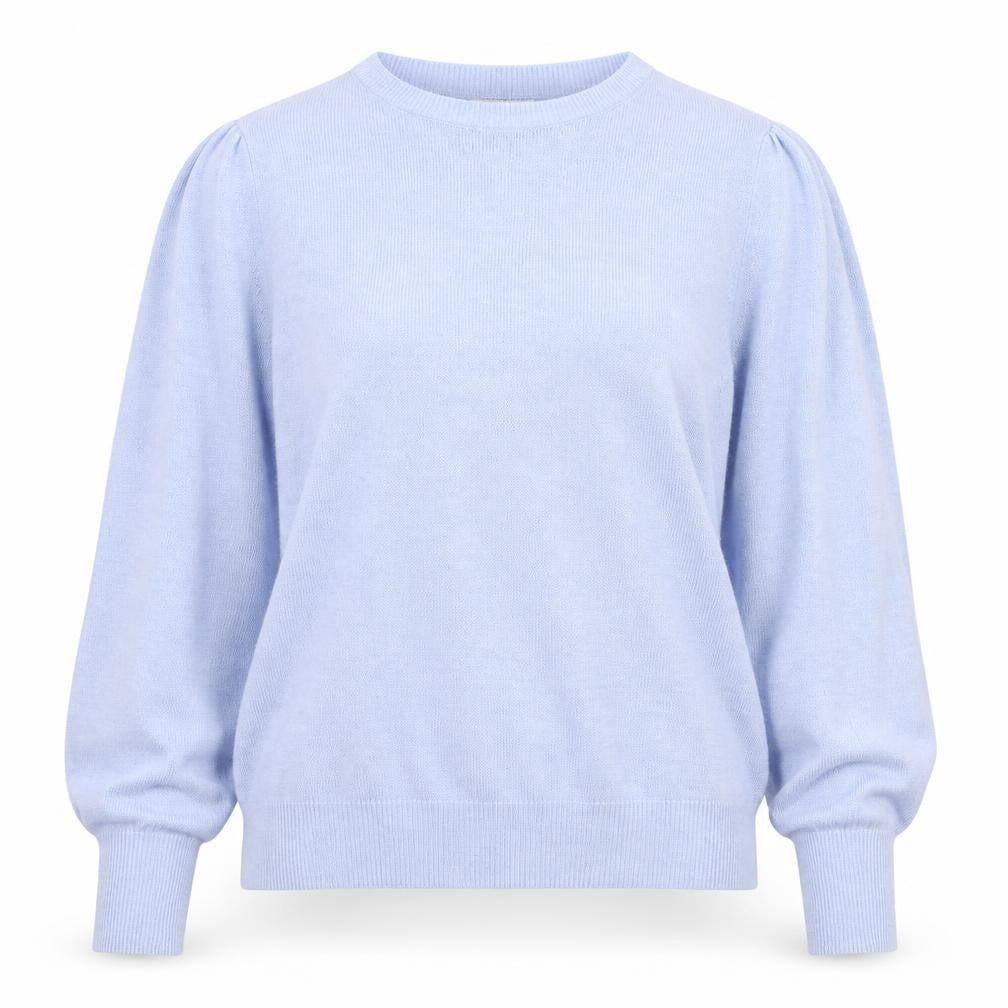 Papaya Womens Blue Boat Neck  Acetate Pullover Jumper Size M