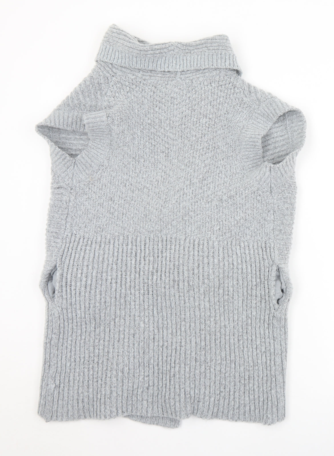 Atmosphere Womens Grey Collared  Acrylic Cardigan Jumper Size 6   - 6/8