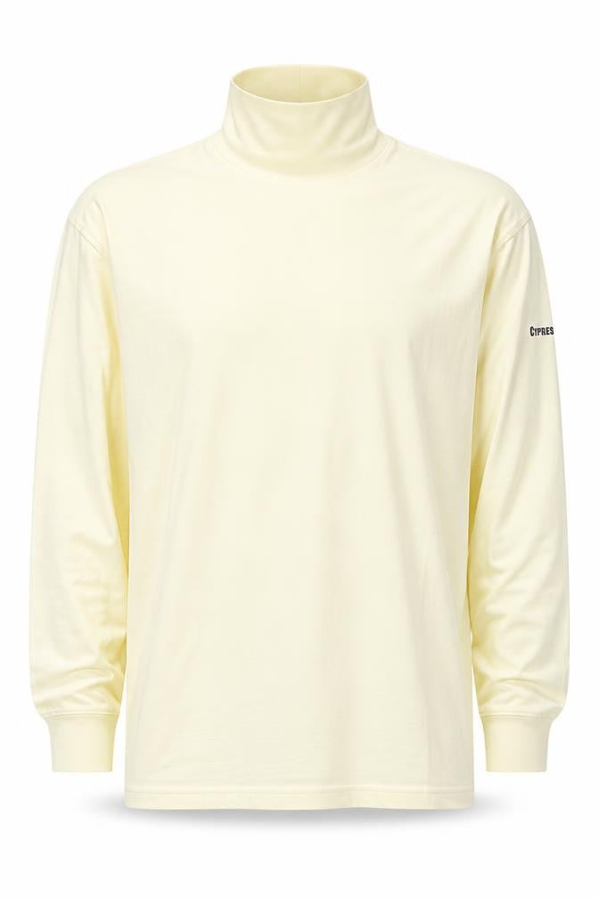 Cypress Point Mens Yellow  Polyester Pullover Sweatshirt Size L