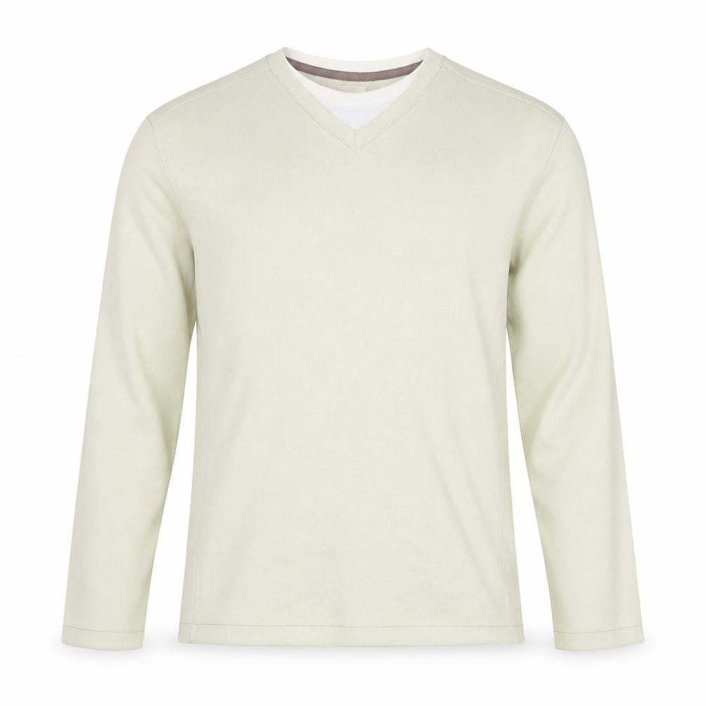 NEXT Mens Beige Round Neck  Cotton Pullover Jumper Size L