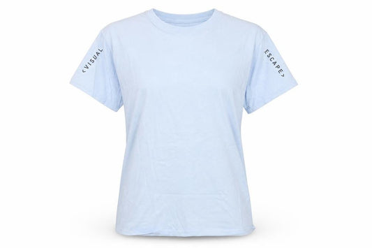 Topman Womens Blue  Cotton Basic Polo Size S Round Neck