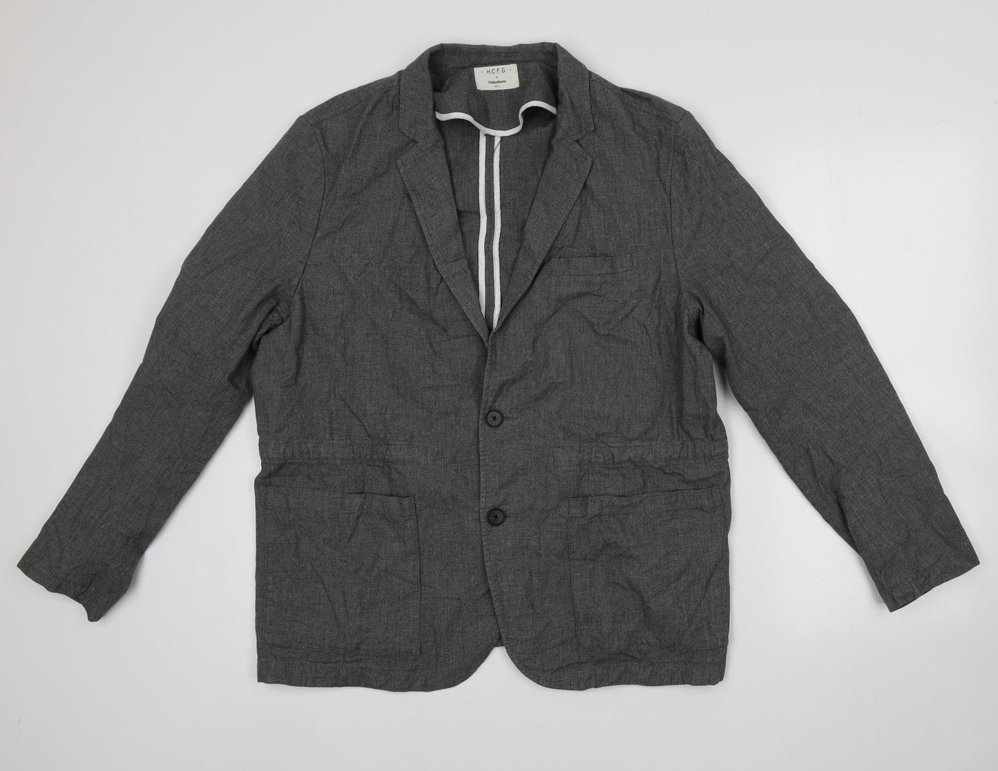 Debenhams Womens Grey   Jacket Blazer Size M