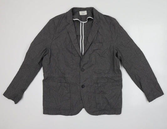 Debenhams Womens Grey   Jacket Blazer Size M