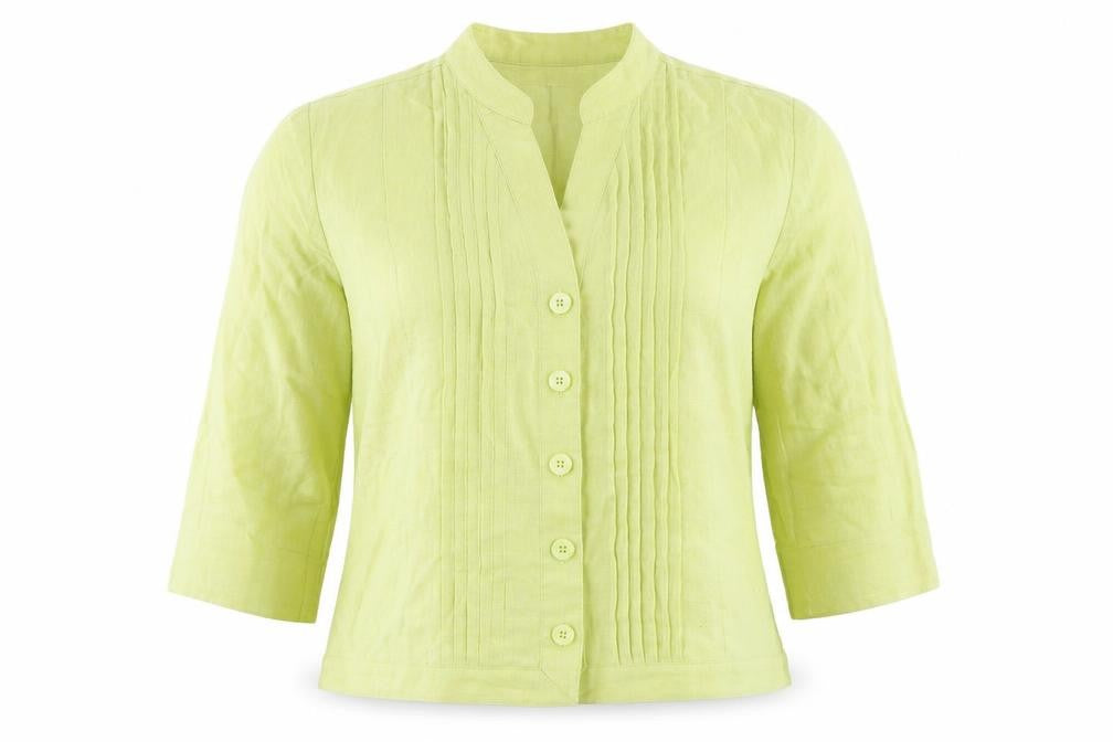 Country Casuals Womens Green Jacket Size M Button