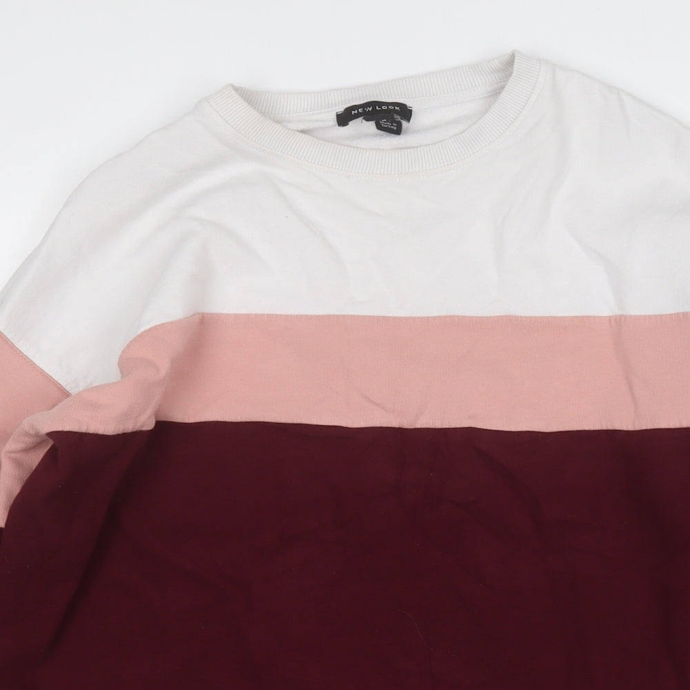 NEXT Mens Multicoloured  Cotton Pullover Sweatshirt Size M