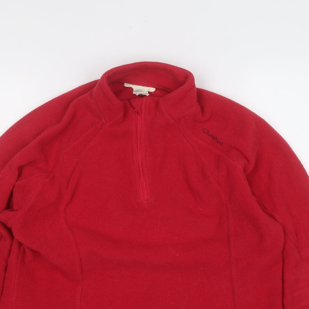 Oxylane  Womens Red   Jacket  Size M  Zip