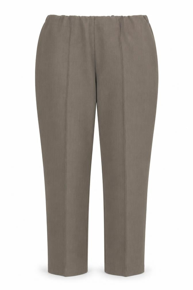 Classic Womens Grey  Polyester Trousers  Size 12 L25 in Regular