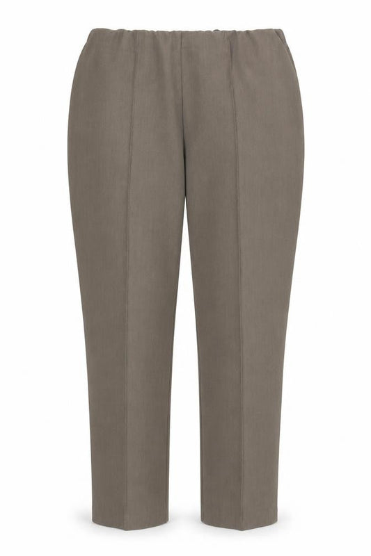 Classic Womens Grey  Polyester Trousers  Size 12 L25 in Regular