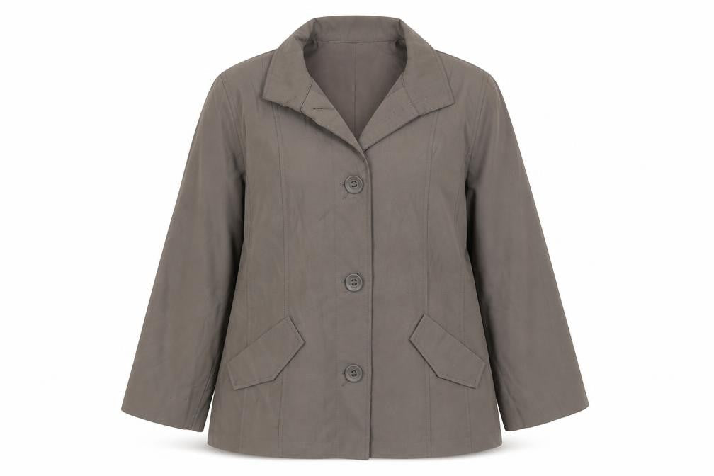 Marks & Spencer Womens Beige   Jacket  Size 16  Button