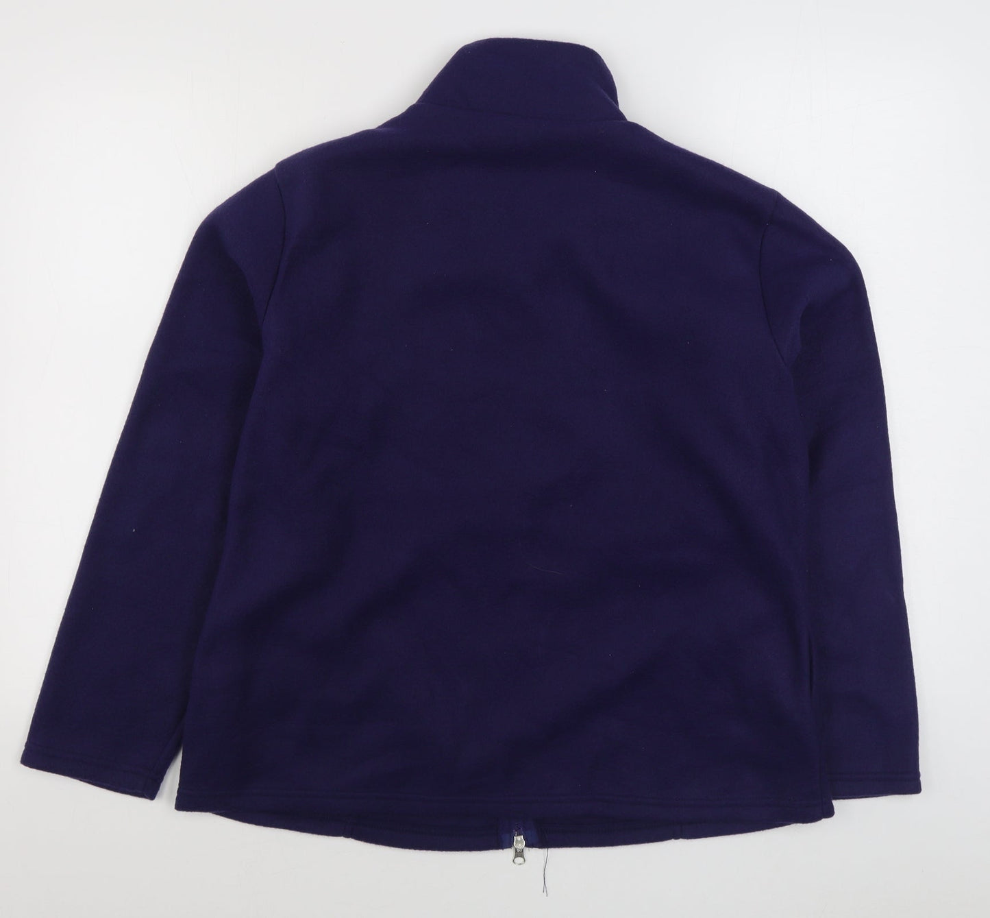 Anne De Lancay Womens Purple   Jacket  Size M  Zip