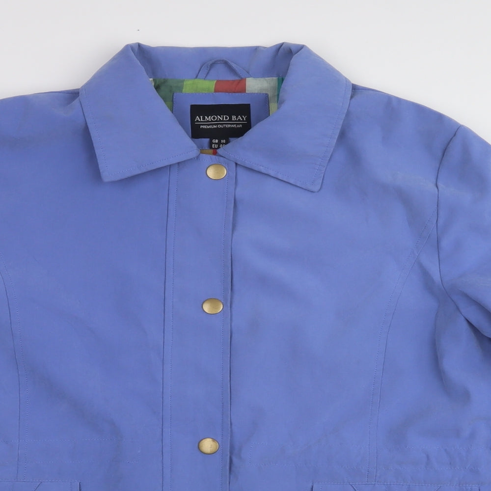 almond bay  Womens Blue   Jacket Coat Size 14