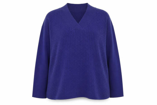 Bonmarché Womens Red Round Neck Acrylic Pullover Jumper Size XL
