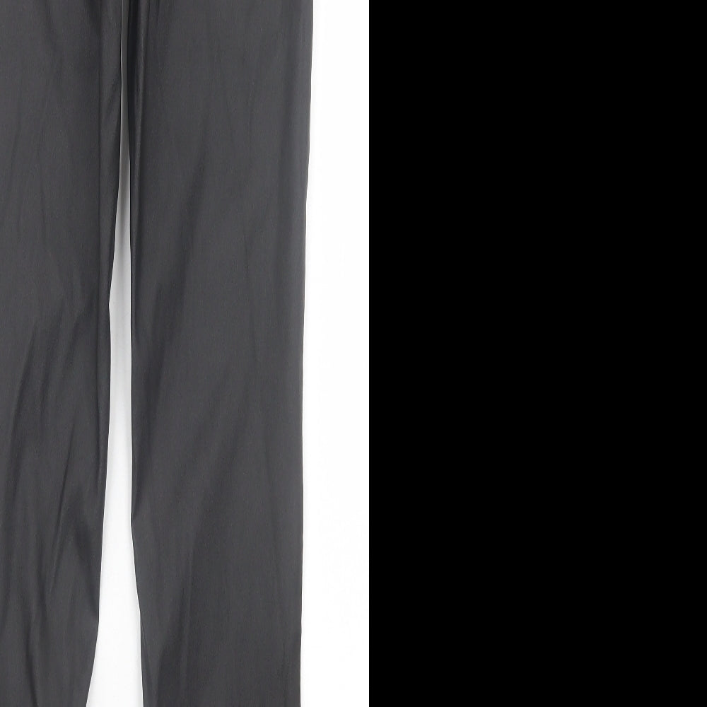 Denim & Co. Womens Black  Polyester Skinny Jeans Size 10 L28 in Regular Button