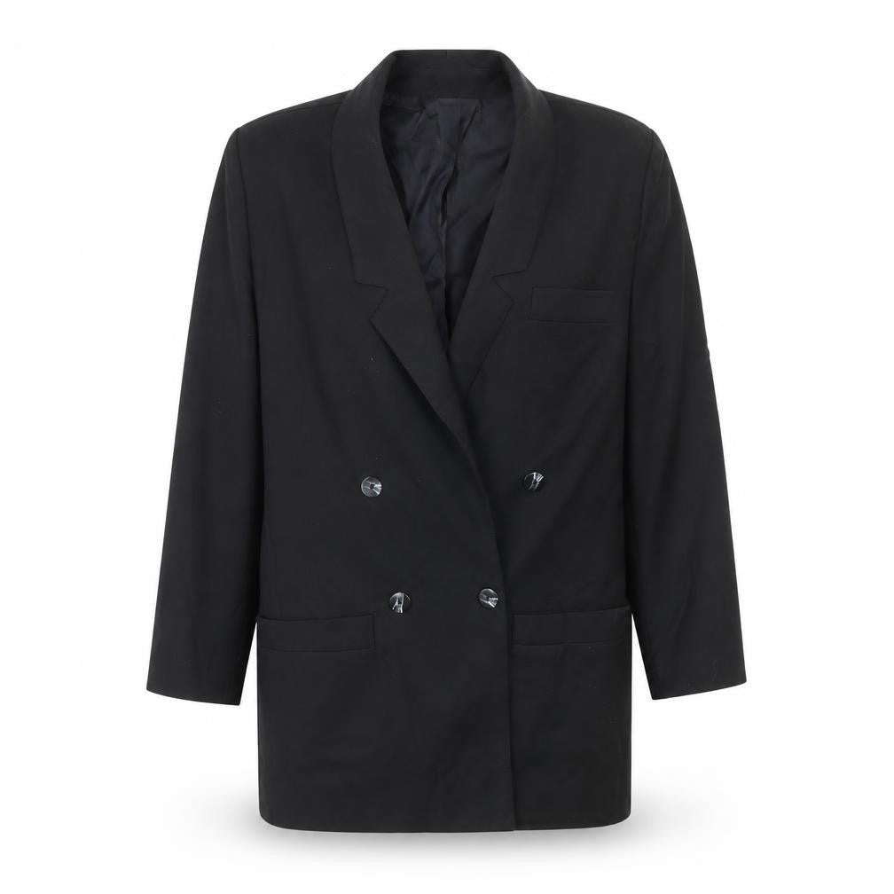 MARK ONE Womens Black   Jacket  Size 10  Buckle