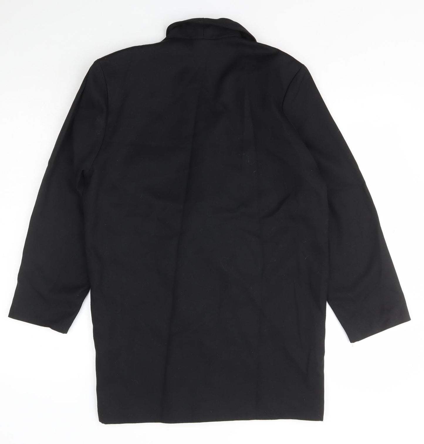 MARK ONE Womens Black   Jacket  Size 10  Buckle