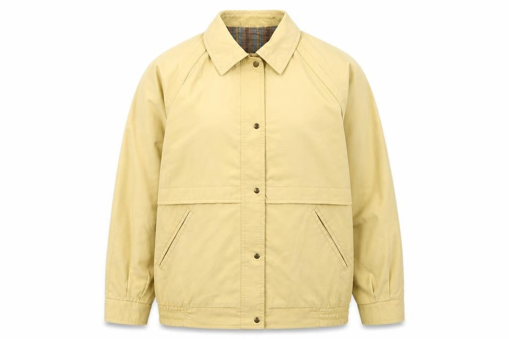Telemac Womens Beige   Jacket  Size 14  Snap